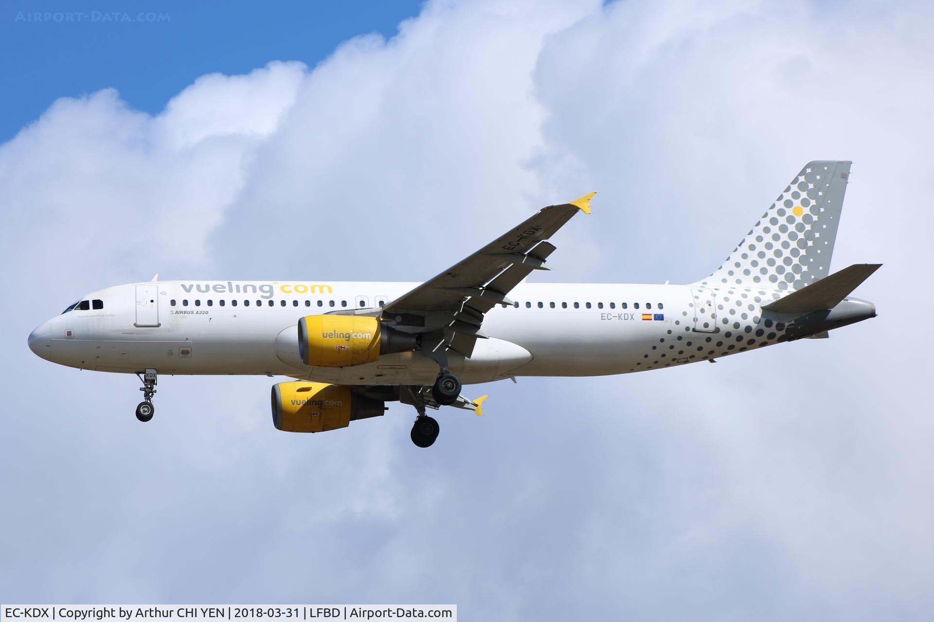 EC-KDX, 2007 Airbus A320-216 C/N 3151, From Palma d Mallorca