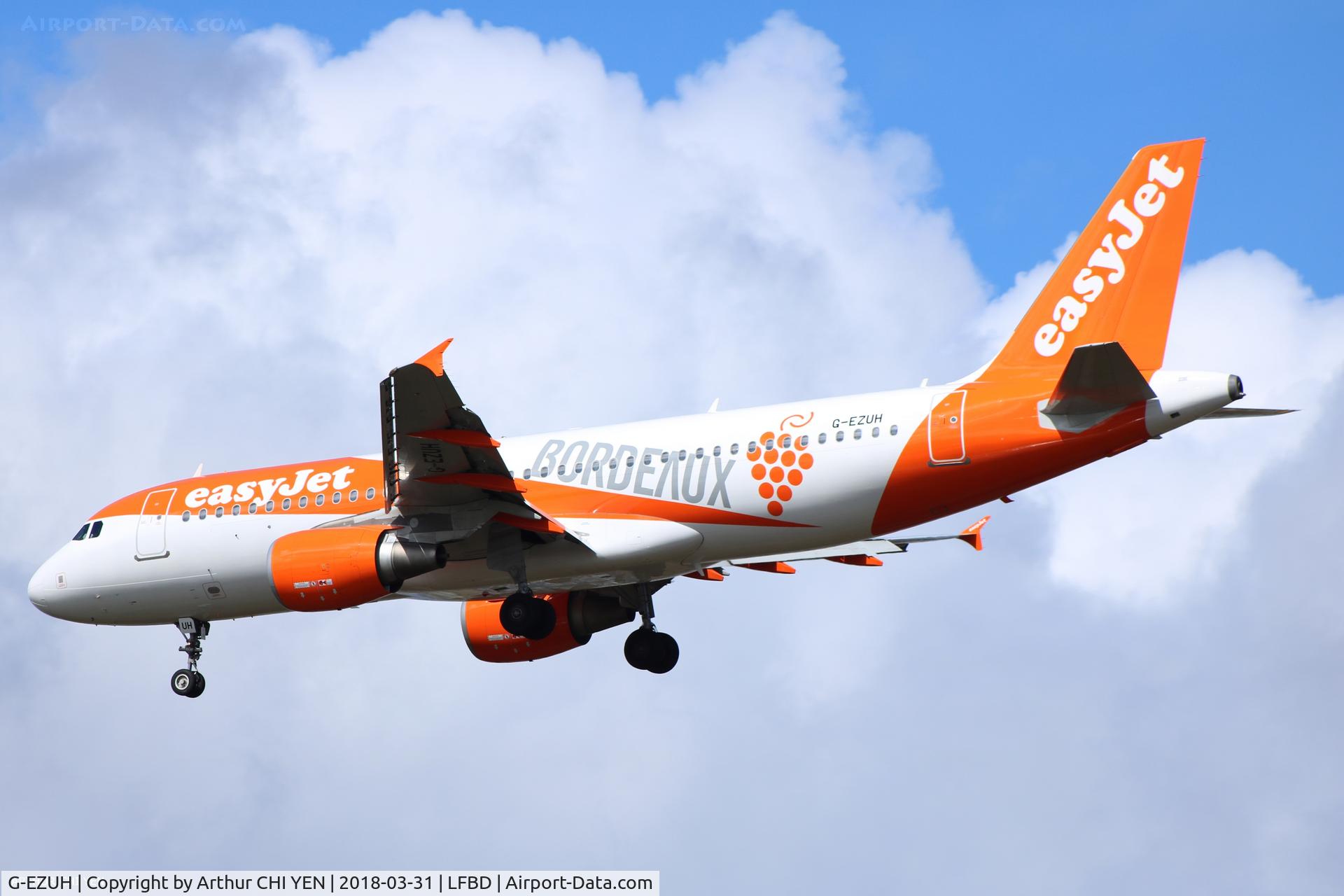 G-EZUH, 2011 Airbus A320-214 C/N 4708, New livery 