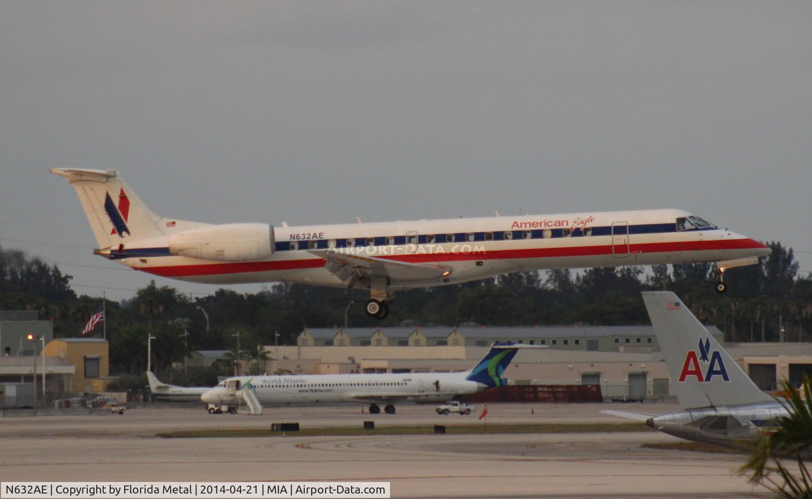 N632AE, 1999 Embraer ERJ-145LR (EMB-145LR) C/N 145143, American Eagle