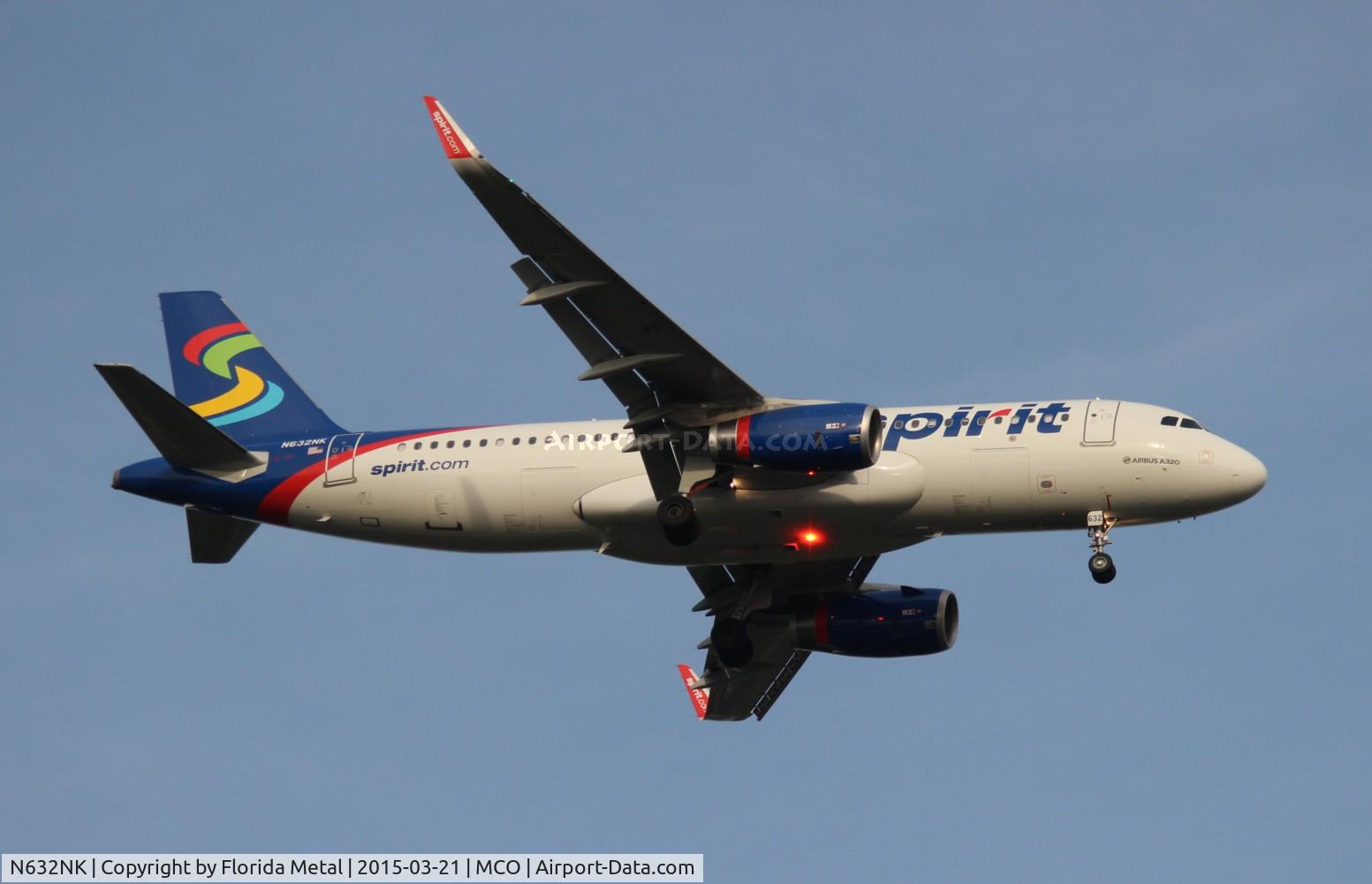N632NK, 2014 Airbus A320-232 C/N 6331, Spirit
