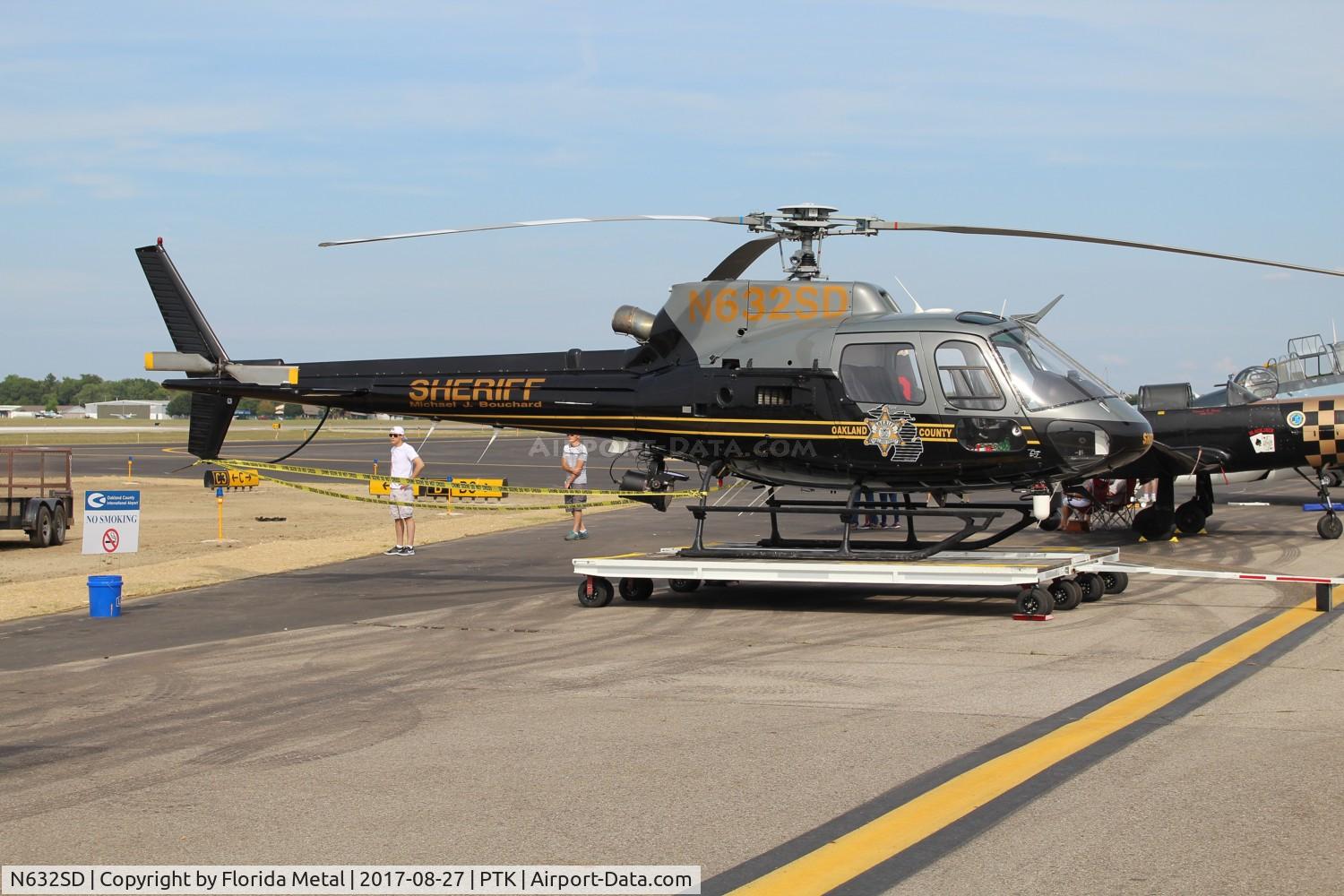 N632SD, 2002 Eurocopter AS-350B-2 Ecureuil Ecureuil C/N 3519, Oakland County Sheriff