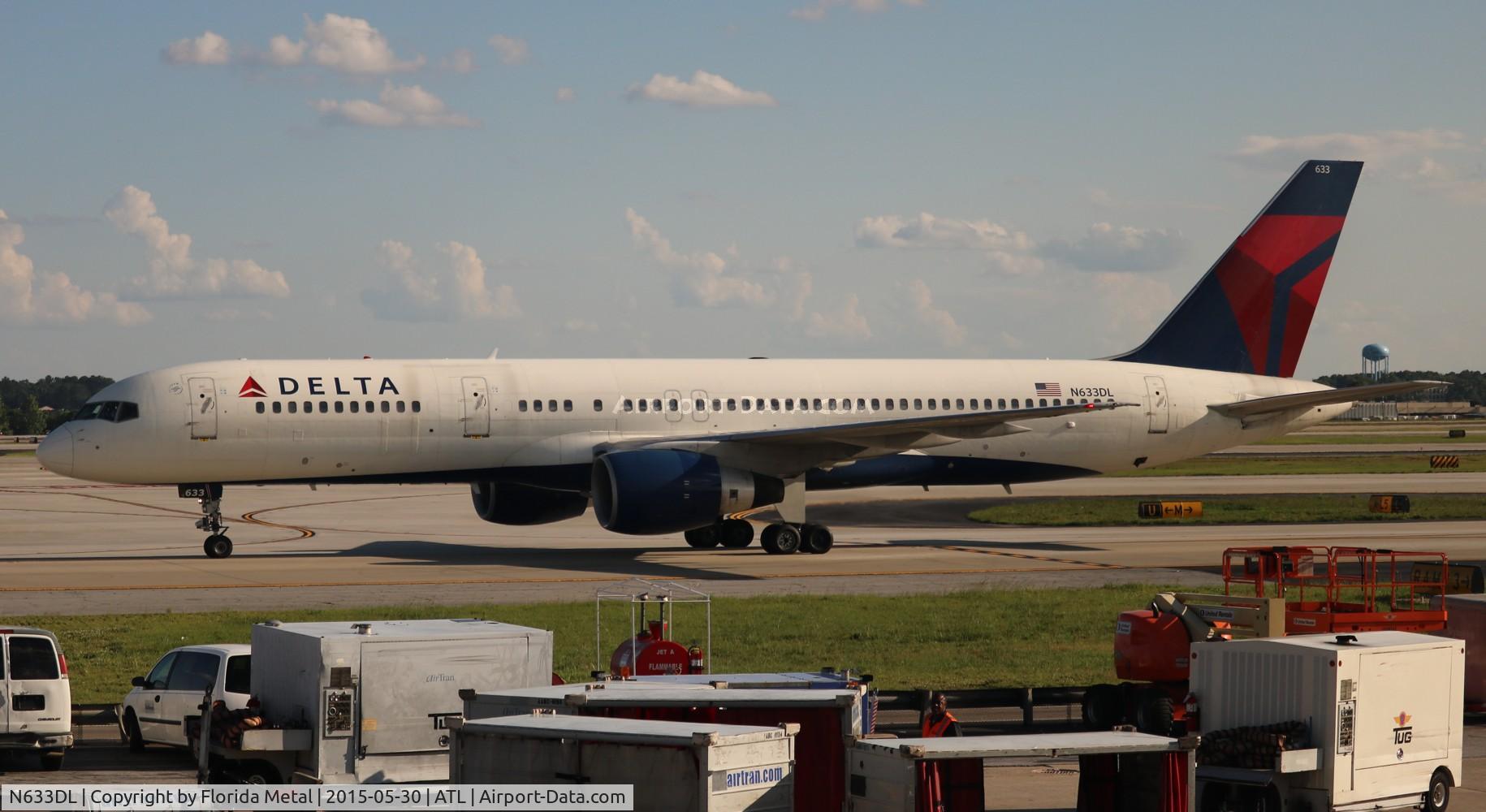 N633DL, 1987 Boeing 757-232 C/N 23614, Delta