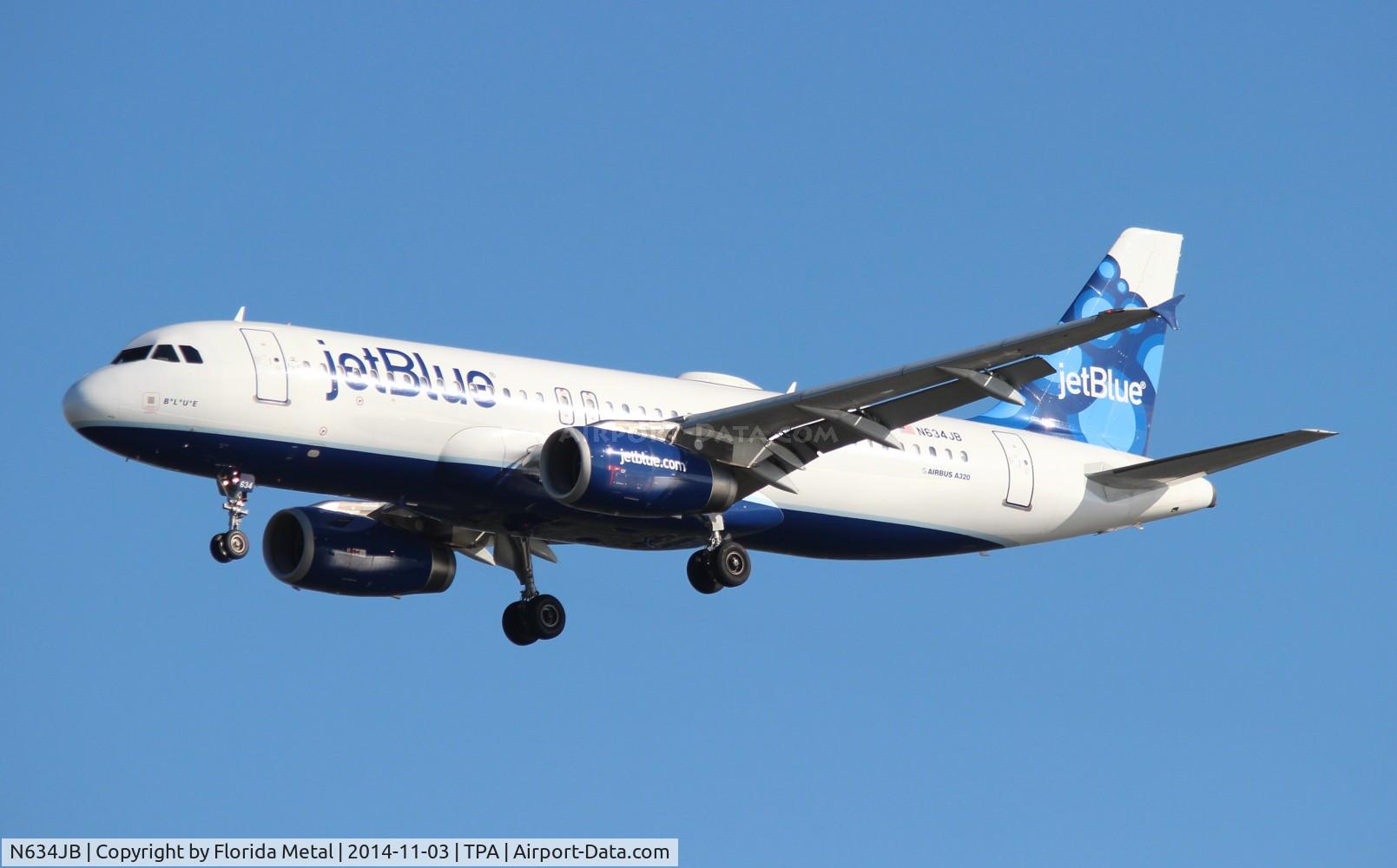 N634JB, 2006 Airbus A320-232 C/N 2710, Jet Blue