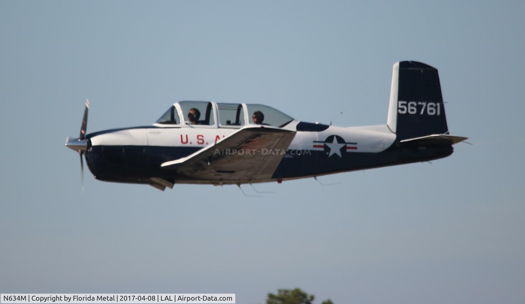 N634M, 1955 Beech T-34A Mentor Mentor C/N G-761, T-34 at Sun N Fun