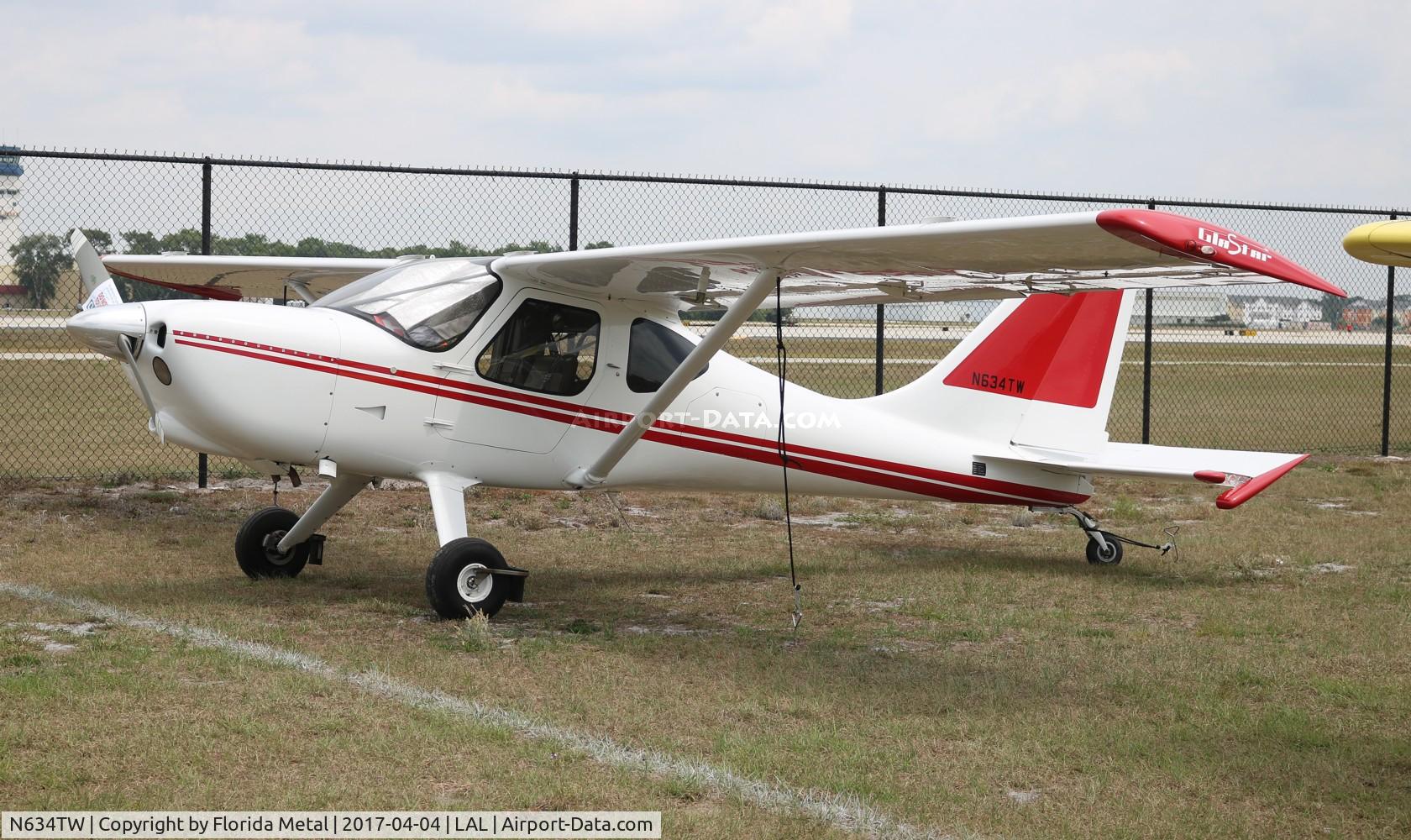 N634TW, 2000 Stoddard-Hamilton GlaStar GS-1 C/N 5231, Glastar GS-1 in TWA colors and wearing the reg of a former TWA 767.