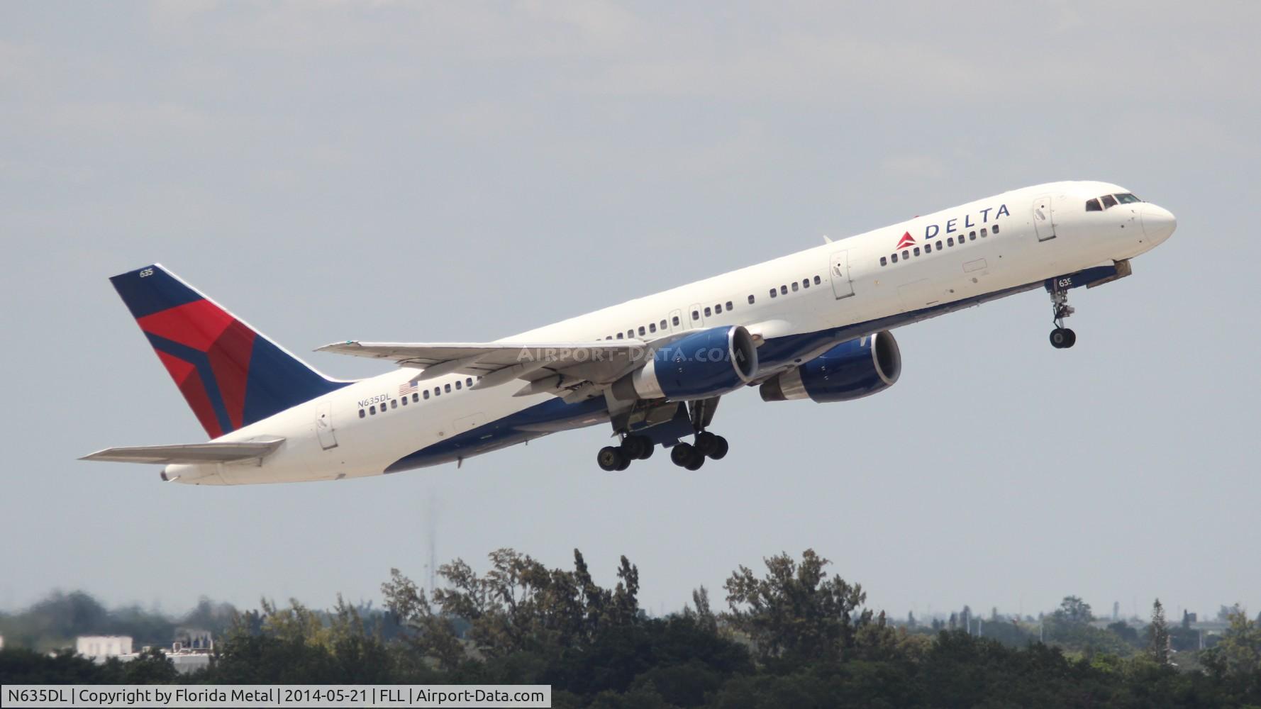 N635DL, 1988 Boeing 757-232 C/N 23762, Delta