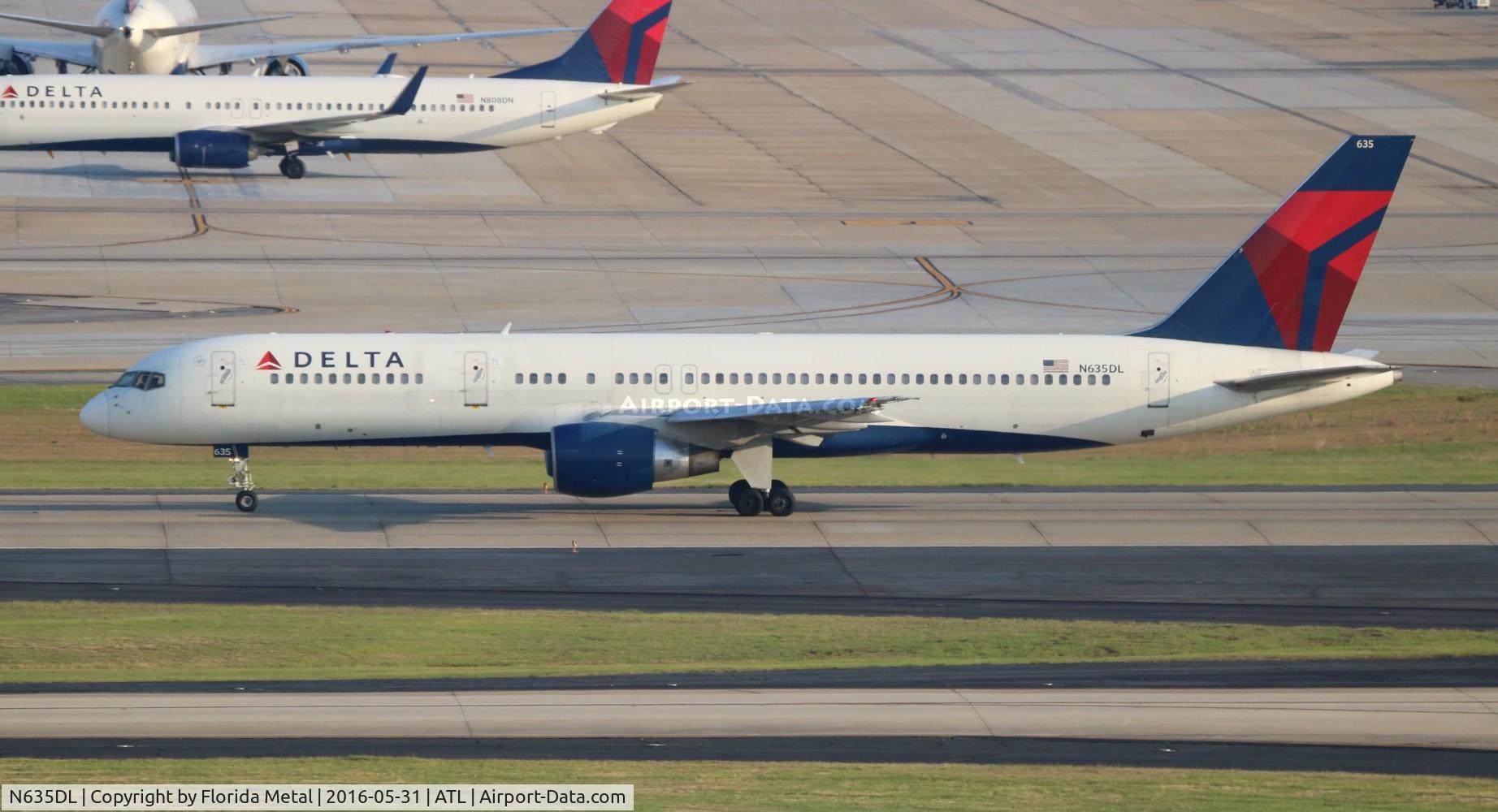 N635DL, 1988 Boeing 757-232 C/N 23762, Delta