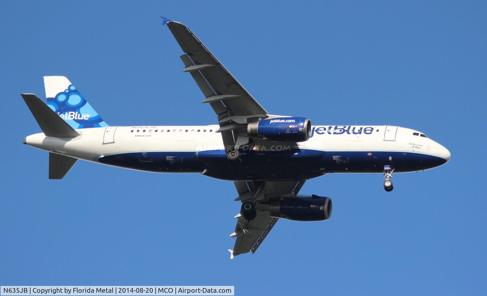 N635JB, 2006 Airbus A320-232 C/N 2725, Jet Blue
