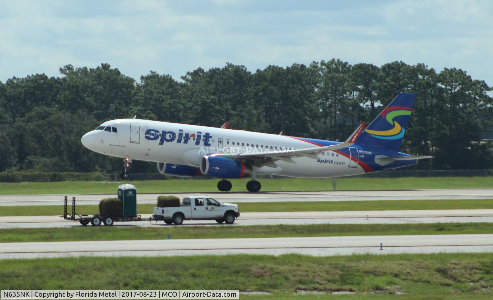 N635NK, 2014 Airbus A320-232 C/N 6383, Spirit