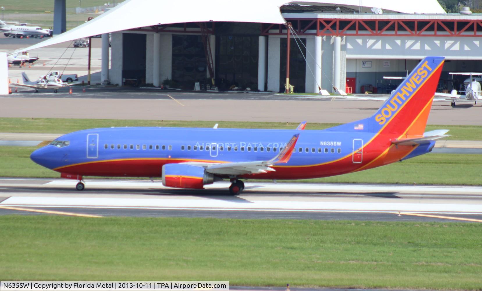 N635SW, 1996 Boeing 737-3H4 C/N 27708, Southwest