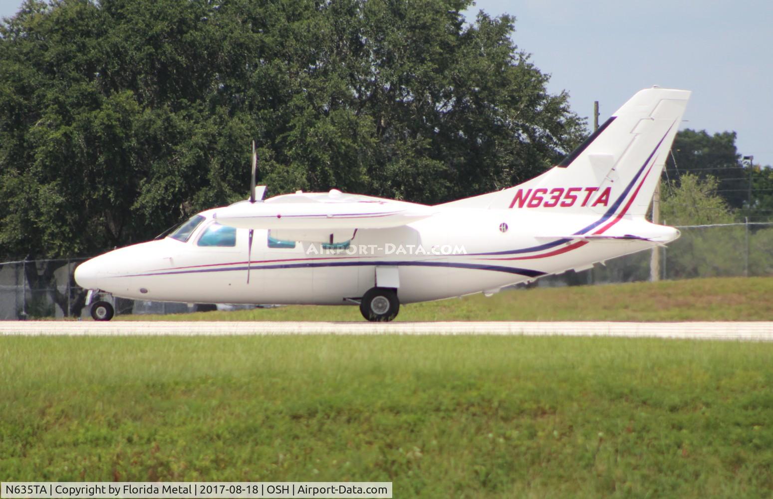 N635TA, 1985 Mitsubishi MU-2B-40 Solitaire C/N 458 S.A., MU-2B-40