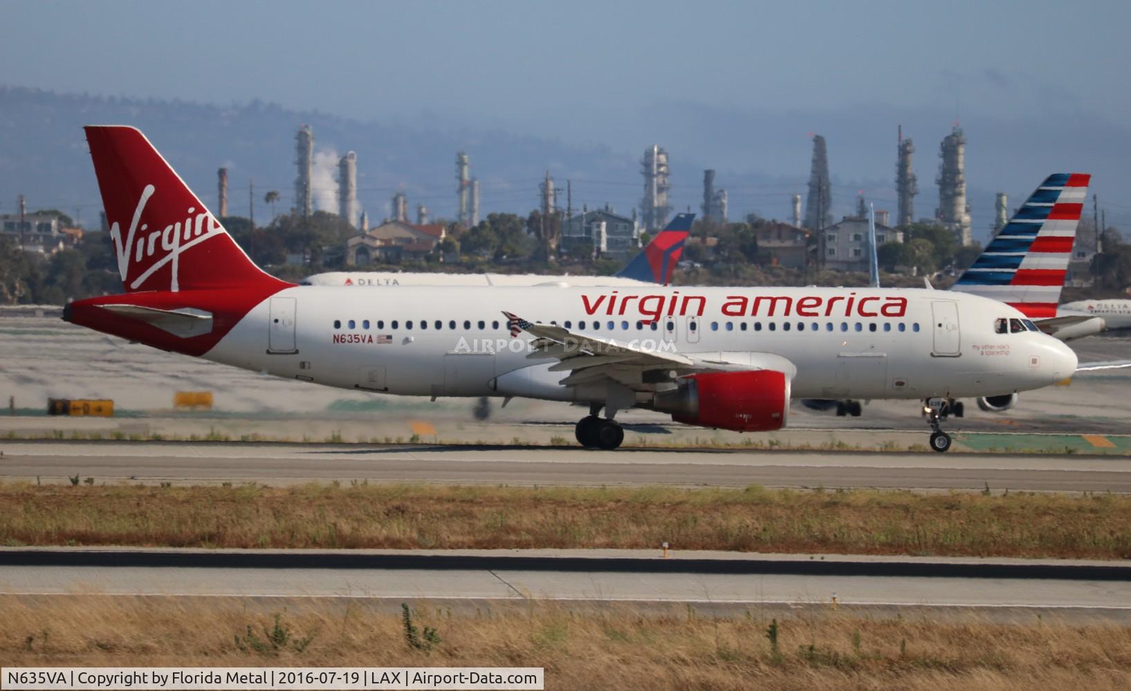 N635VA, 2008 Airbus A320-214 C/N 3398, Virgin America