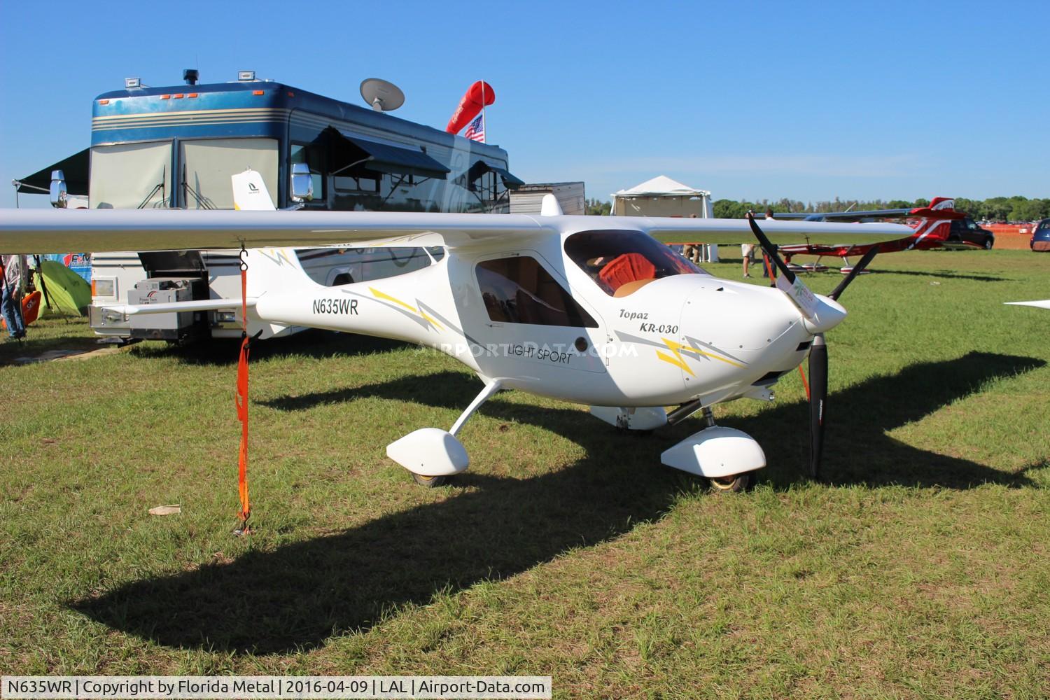 N635WR, 2015 Ekolot KR-030 Topaz C/N 30-06-03, KR-030 Topaz