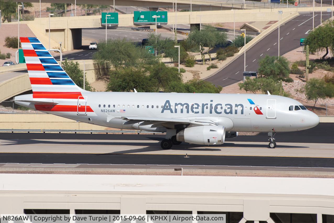 N826AW, 2001 Airbus A319-132 C/N 1534, No comment.