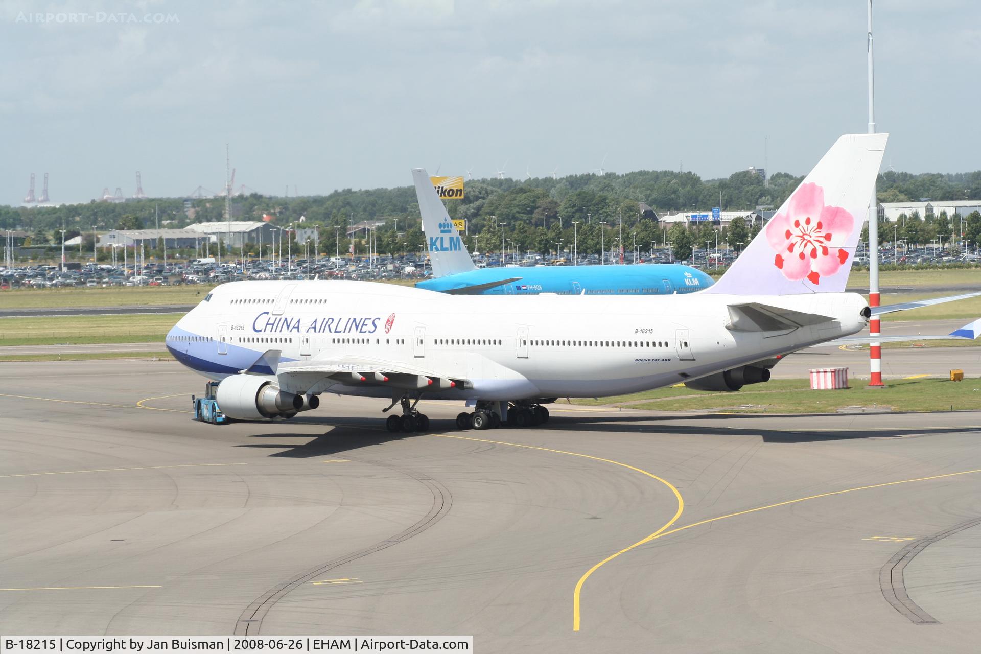 B-18215, 2005 Boeing 747-409 C/N 33737, China Airlines
