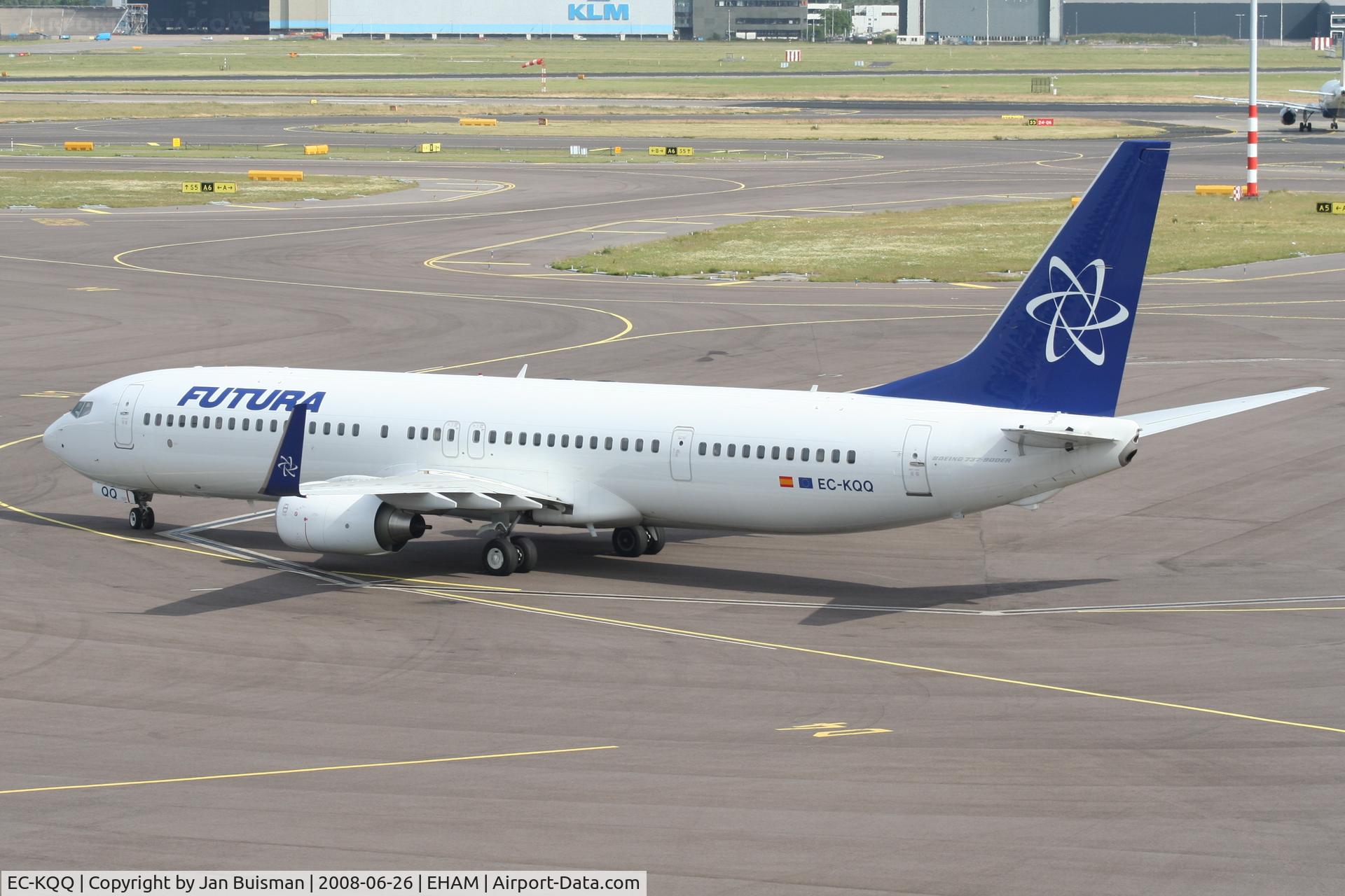 EC-KQQ, 2008 Boeing 737-96N/ER C/N 35223, Futura Travels