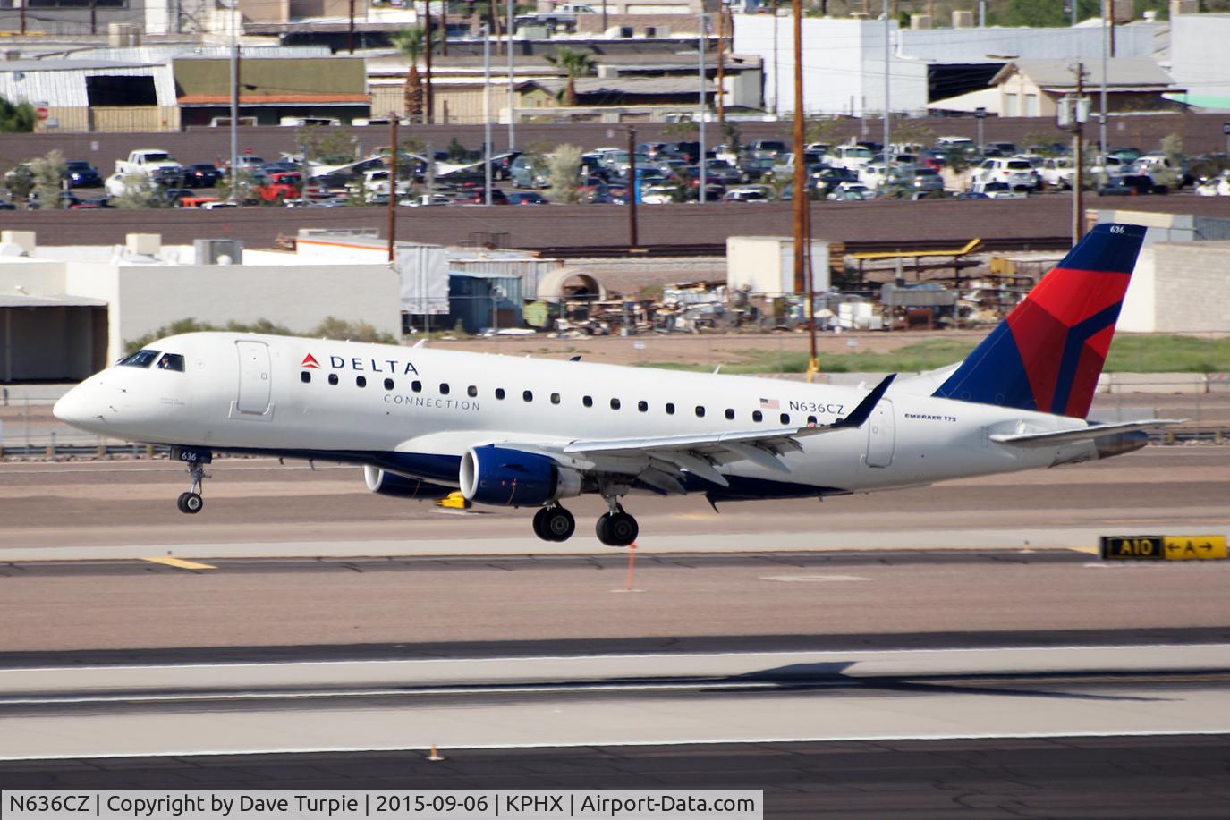 N636CZ, 2008 Embraer 175LR (ERJ-170-200LR) C/N 17000253, No comment.