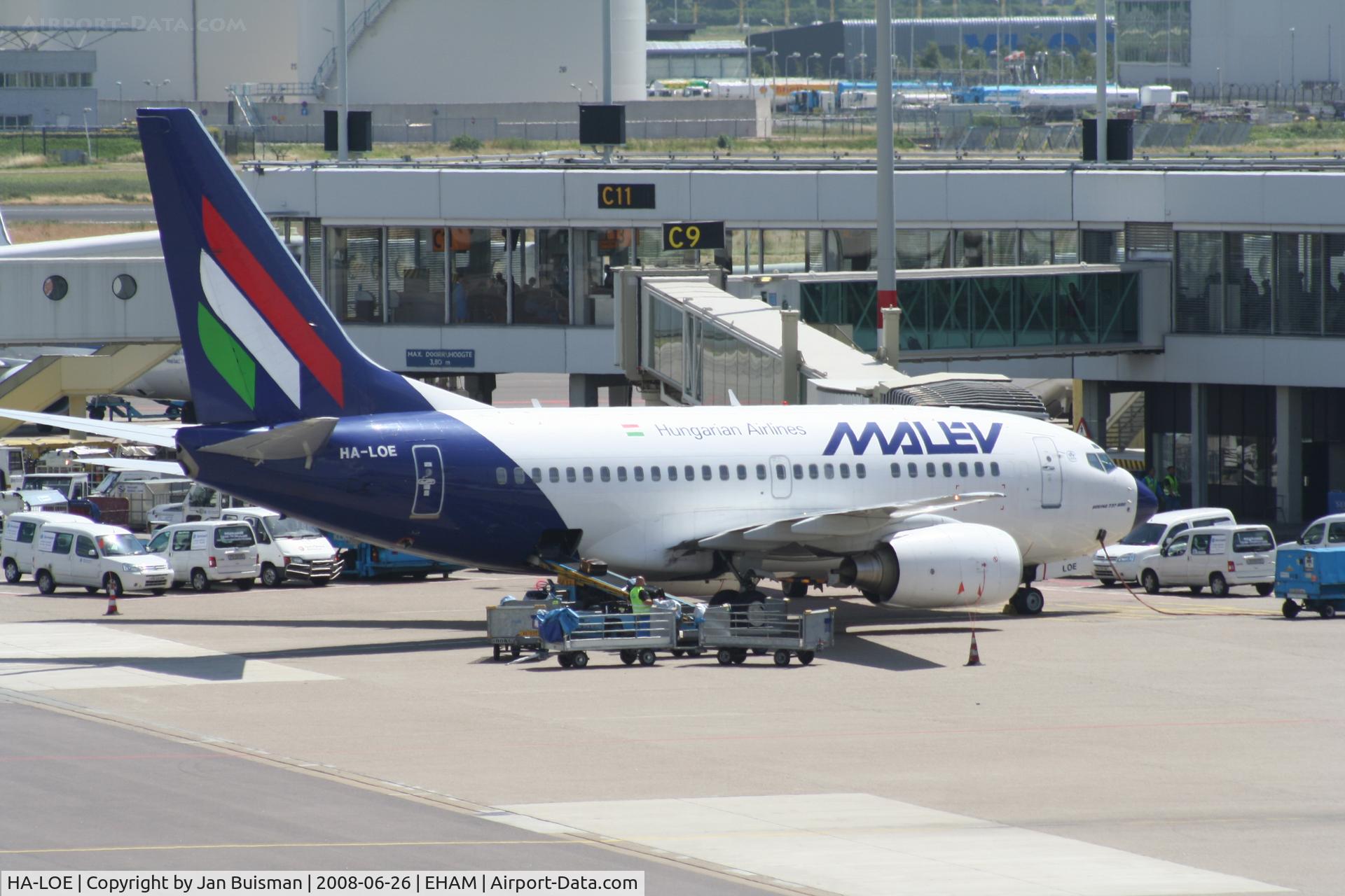 HA-LOE, 2003 Boeing 737-6Q8 C/N 28260, Malev