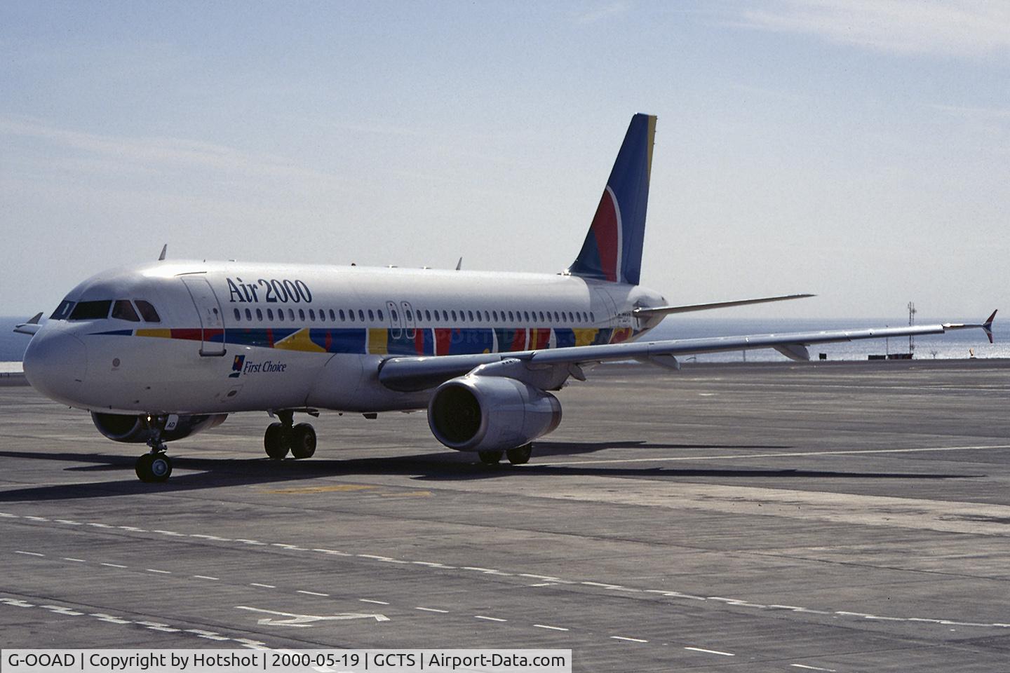 G-OOAD, 1992 Airbus A320-231 C/N 336, Short-lived colout scheme
