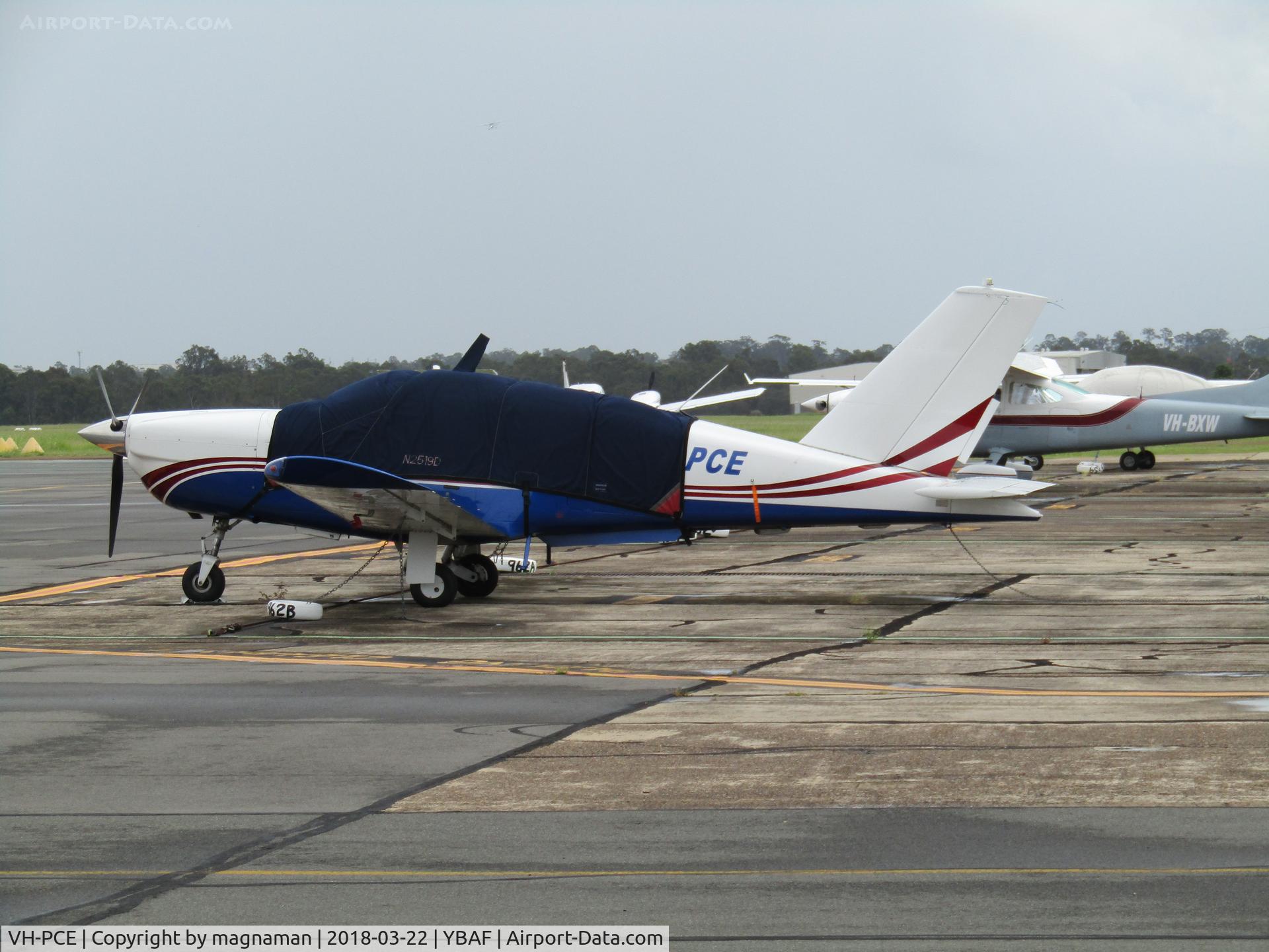 VH-PCE, Socata TB-20 C/N 867, on apron at archerfield