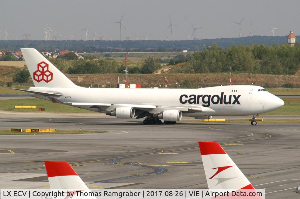 LX-ECV, 2009 Boeing 747-4HQF C/N 37303, Cargolux Boeing 747-400