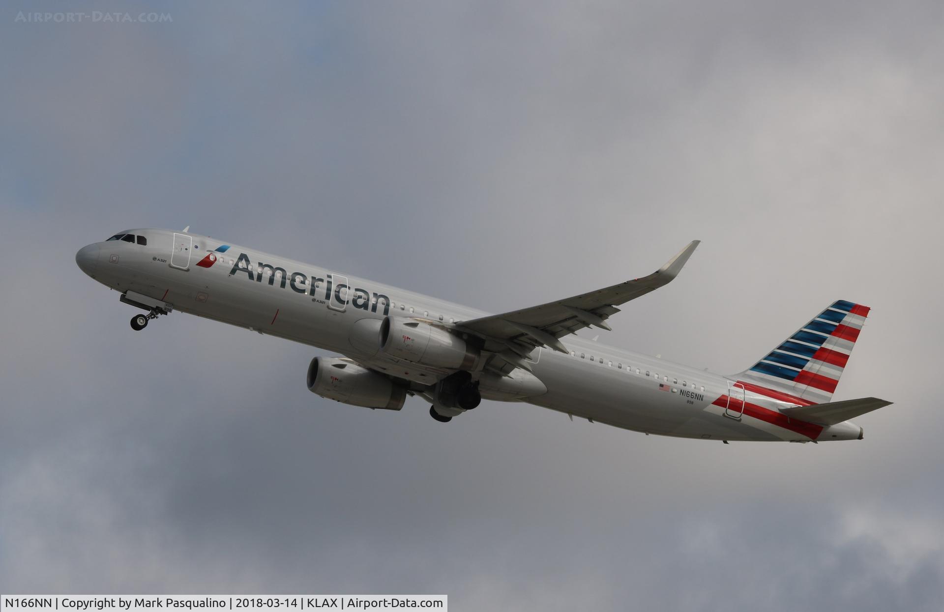 N166NN, 2016 Airbus A321-231 C/N 6973, Airbus A321-231