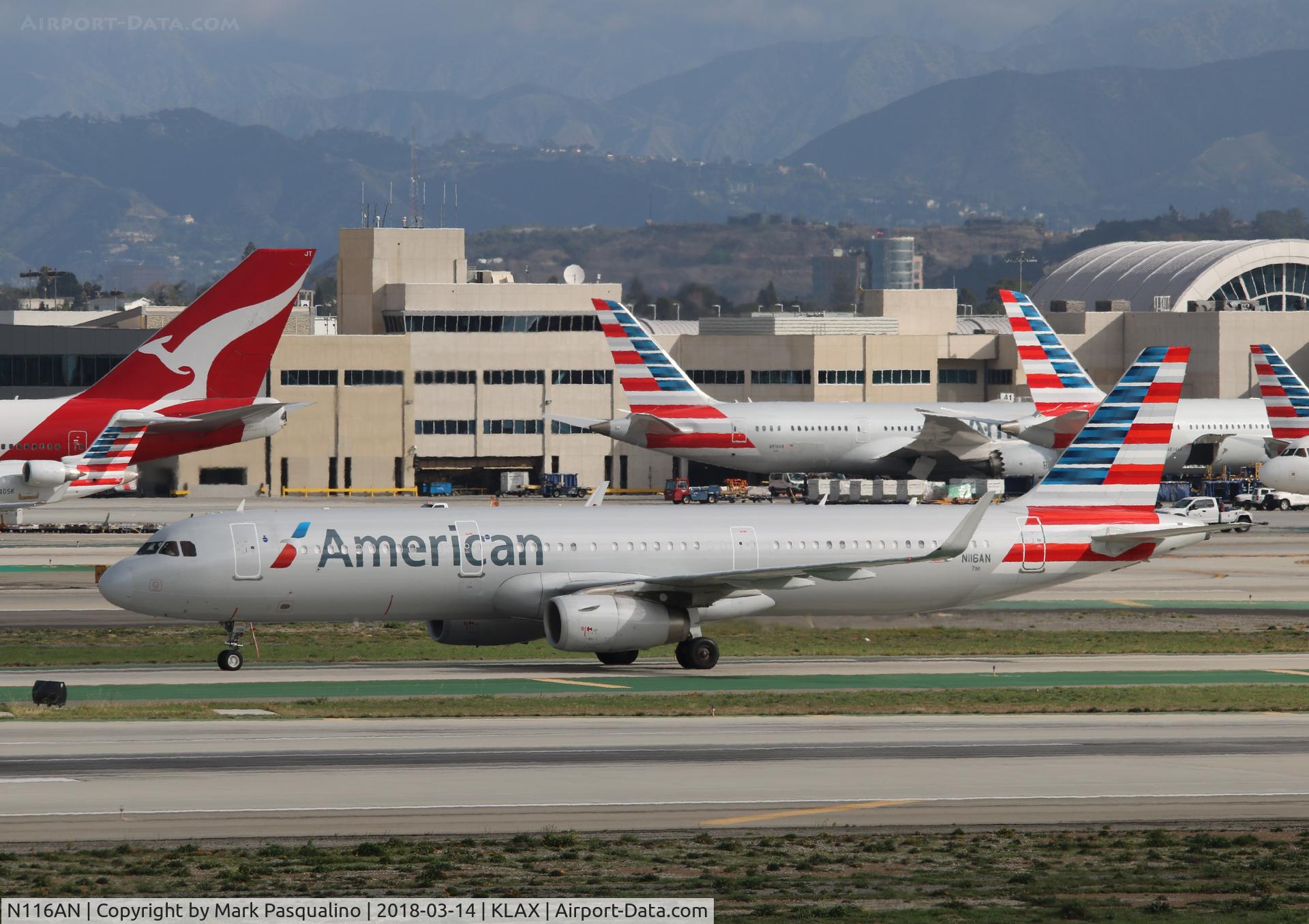 N116AN, 2014 Airbus A321-231 C/N 6070, Airbus A321-231