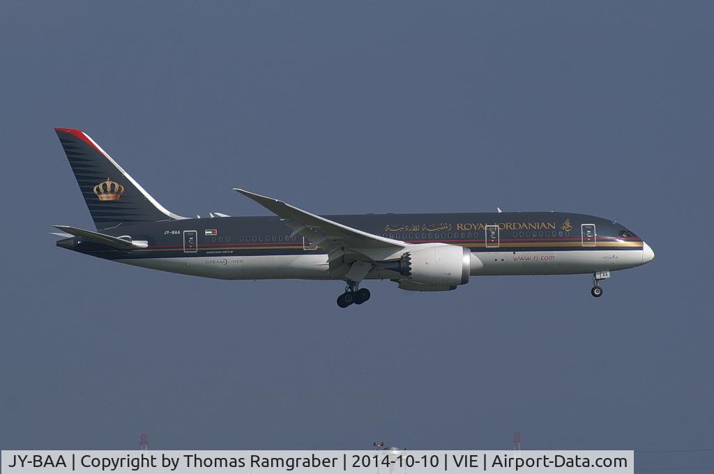 JY-BAA, 2014 Boeing 787-8 Dreamliner C/N 37983, Royal Jordanian Boeing 787-8