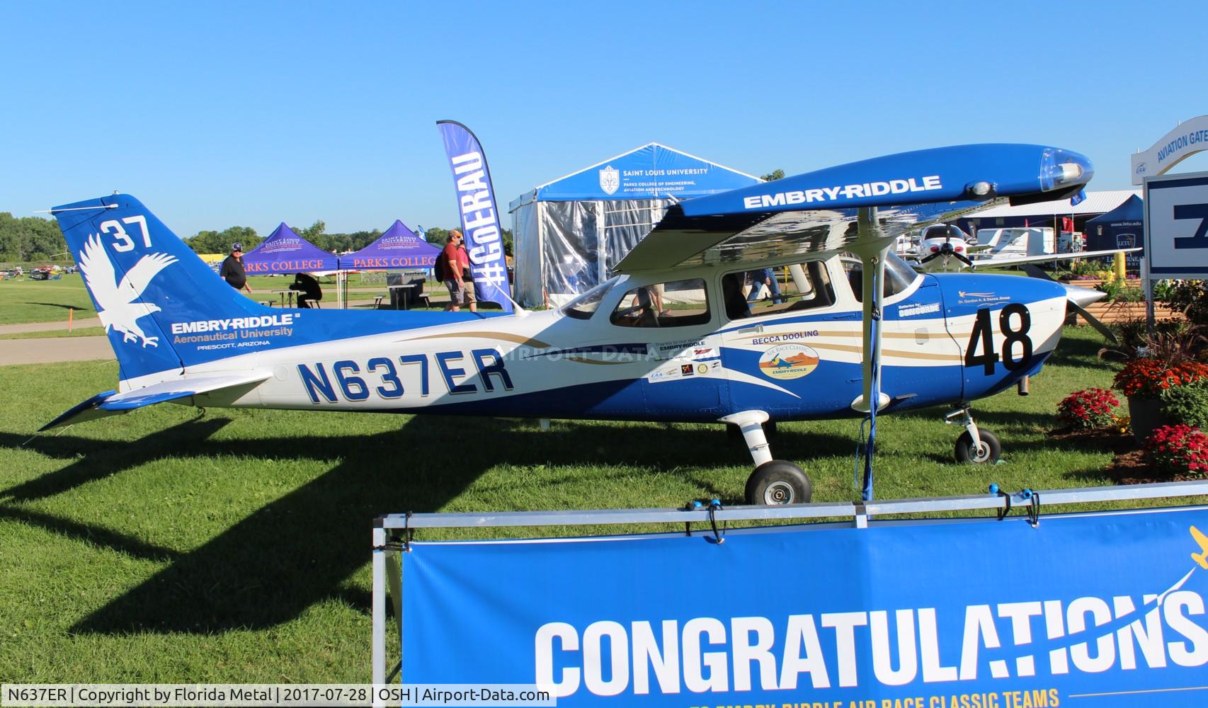 N637ER, 2014 Cessna 172S C/N 172S11463, Embry Riddle