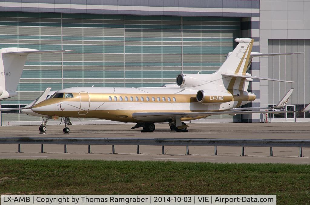 LX-AMB, 2011 Dassault Falcon 7X C/N 118, Global Jet Luxembourg Dassault Falcon 7X