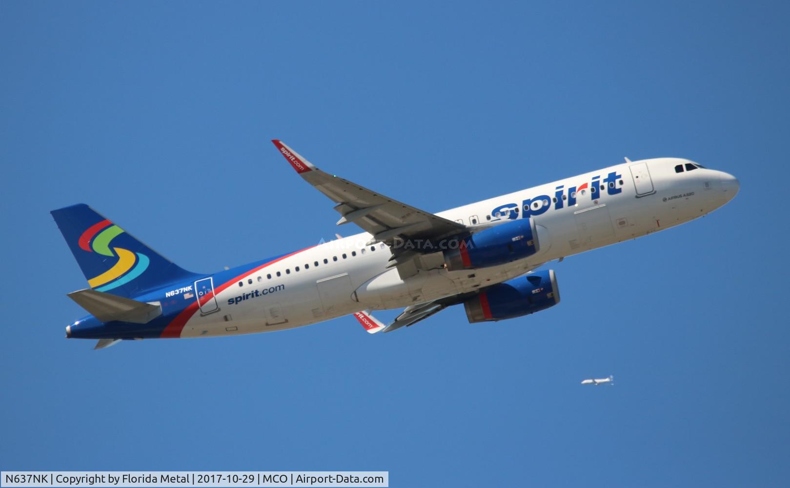 N637NK, 2015 Airbus A320-232 C/N 6436, Spirit