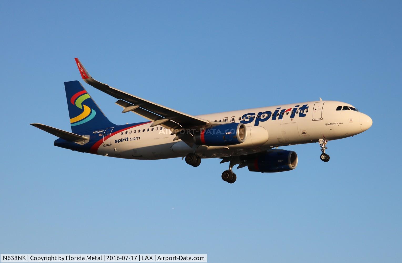 N638NK, 2015 Airbus A320-232 C/N 6463, Spirit