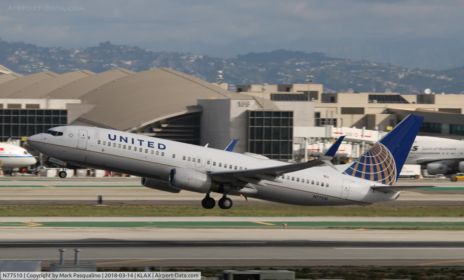 N77510, 2008 Boeing 737-824 C/N 32828, Boeing 737-800