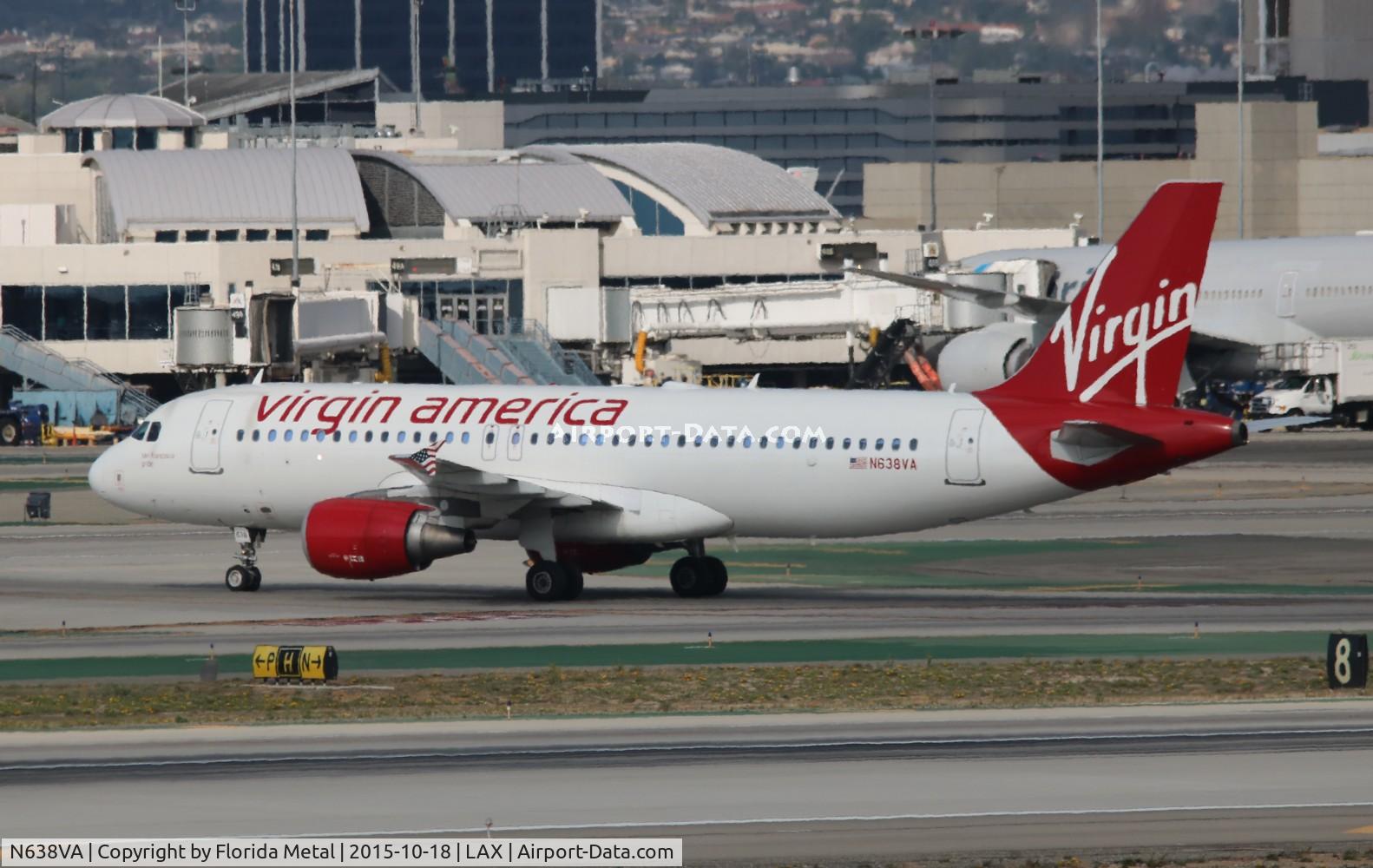 N638VA, 2008 Airbus A320-214 C/N 3503, Virgin America