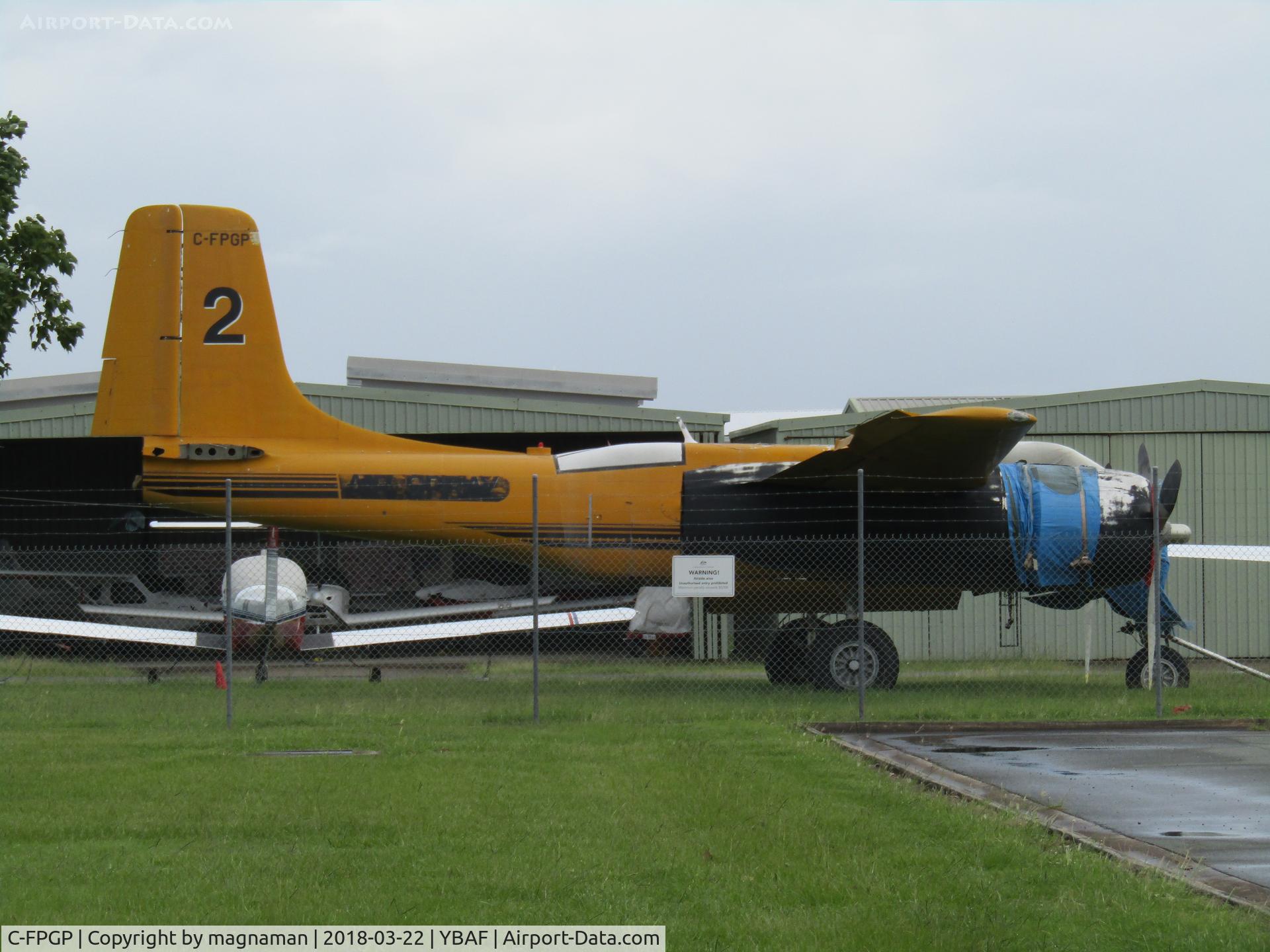 C-FPGP, 1944 Douglas B-26C Invader C/N 29177, Long term repair job?