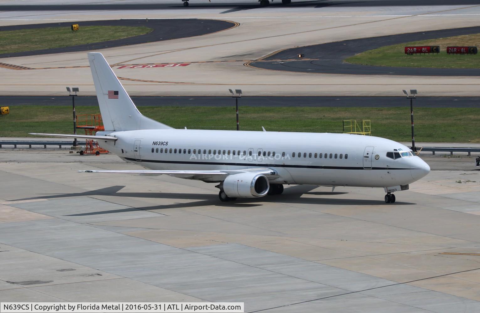 N639CS, 1992 Boeing 737-4Y0 C/N 26073, Dept of Justice