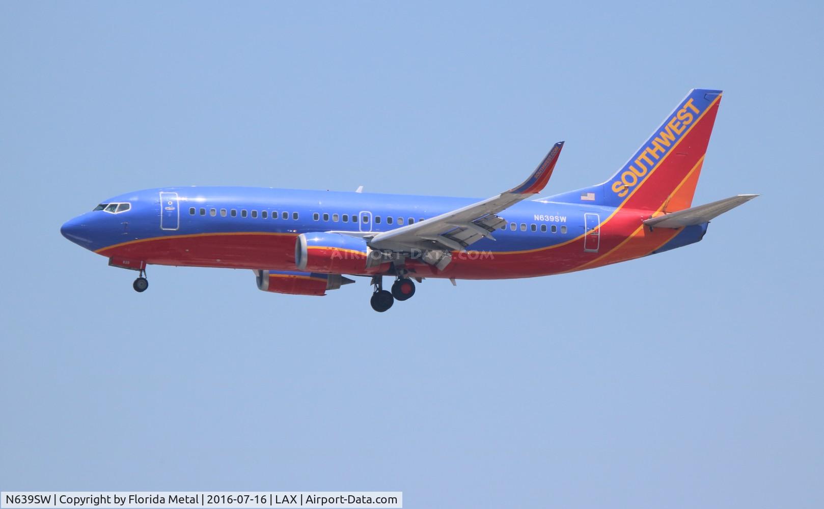 N639SW, 1996 Boeing 737-3H4 C/N 27712, Southwest