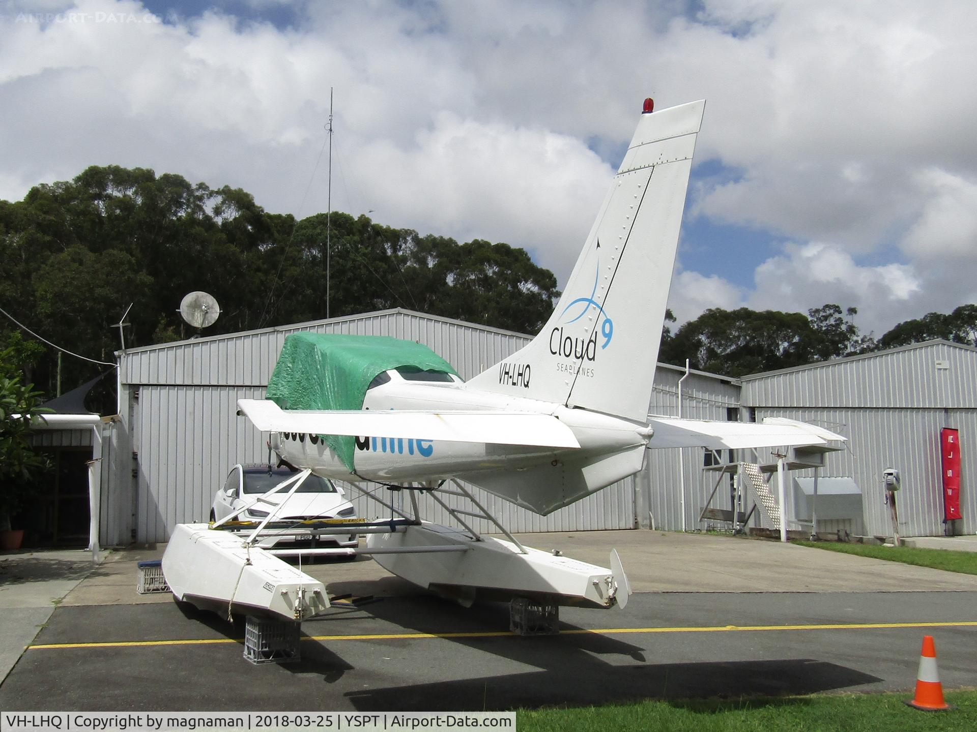 VH-LHQ, Cessna U206G Stationair C/N U206-03773, at southport - in state of 