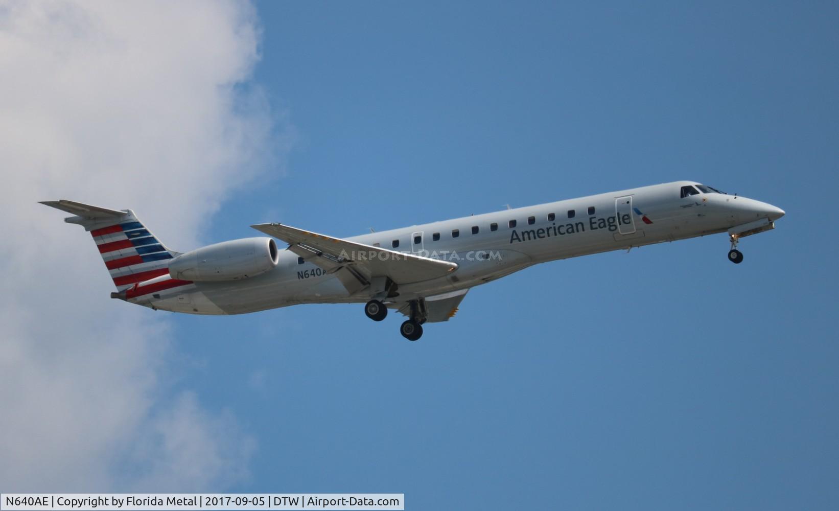 N640AE, 1999 Embraer ERJ-145LR (EMB-145LR) C/N 145183, American Eagle