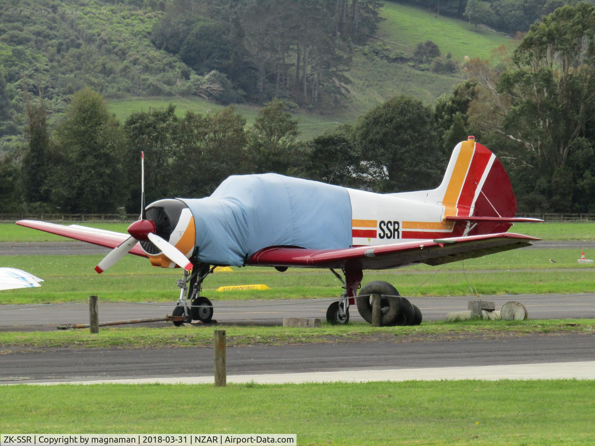 ZK-SSR, Yakovlev Yak-18T C/N 07-40, cool colourscheme