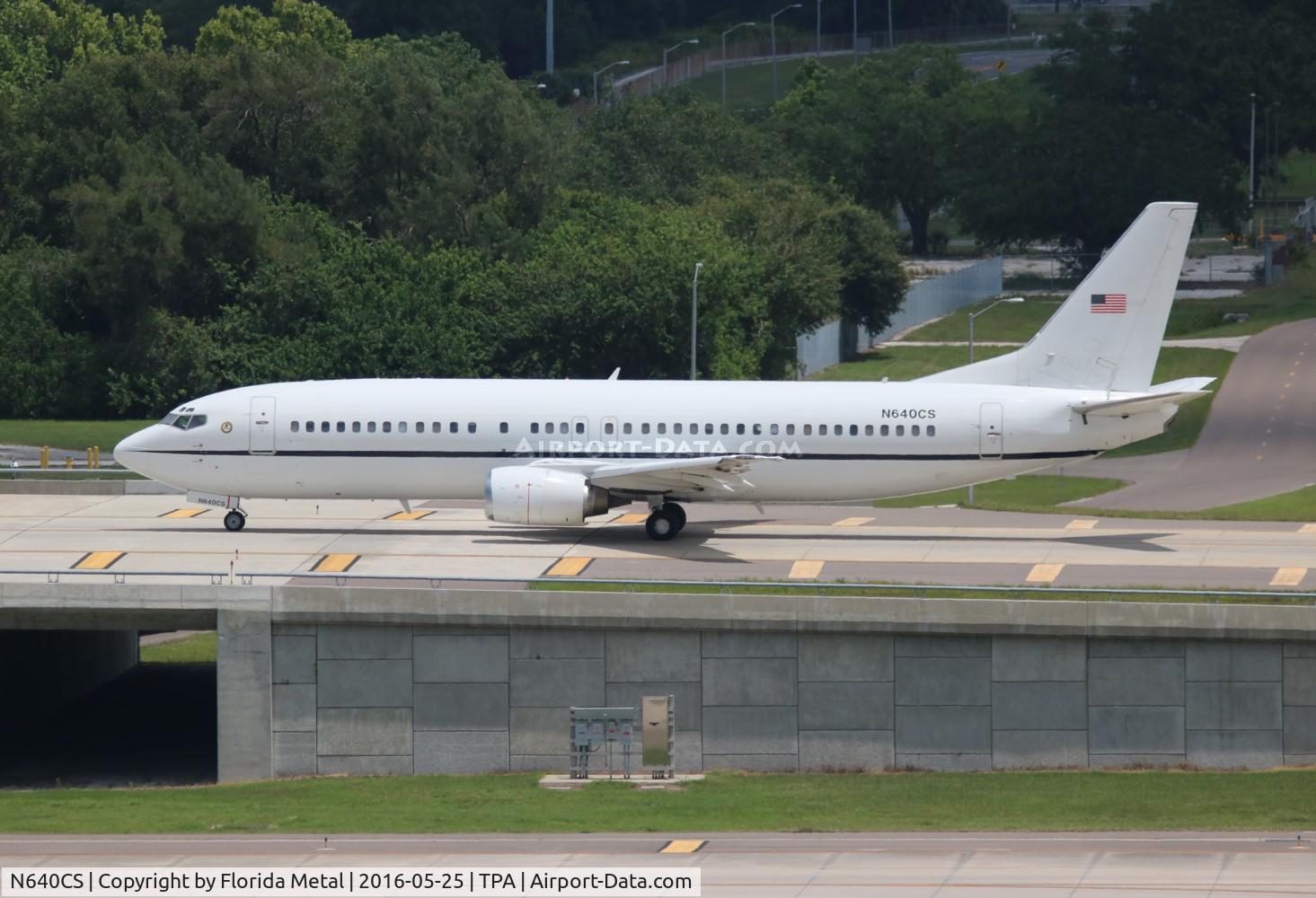 N640CS, 1993 Boeing 737-4Y0 C/N 26078, Dept of Jusice