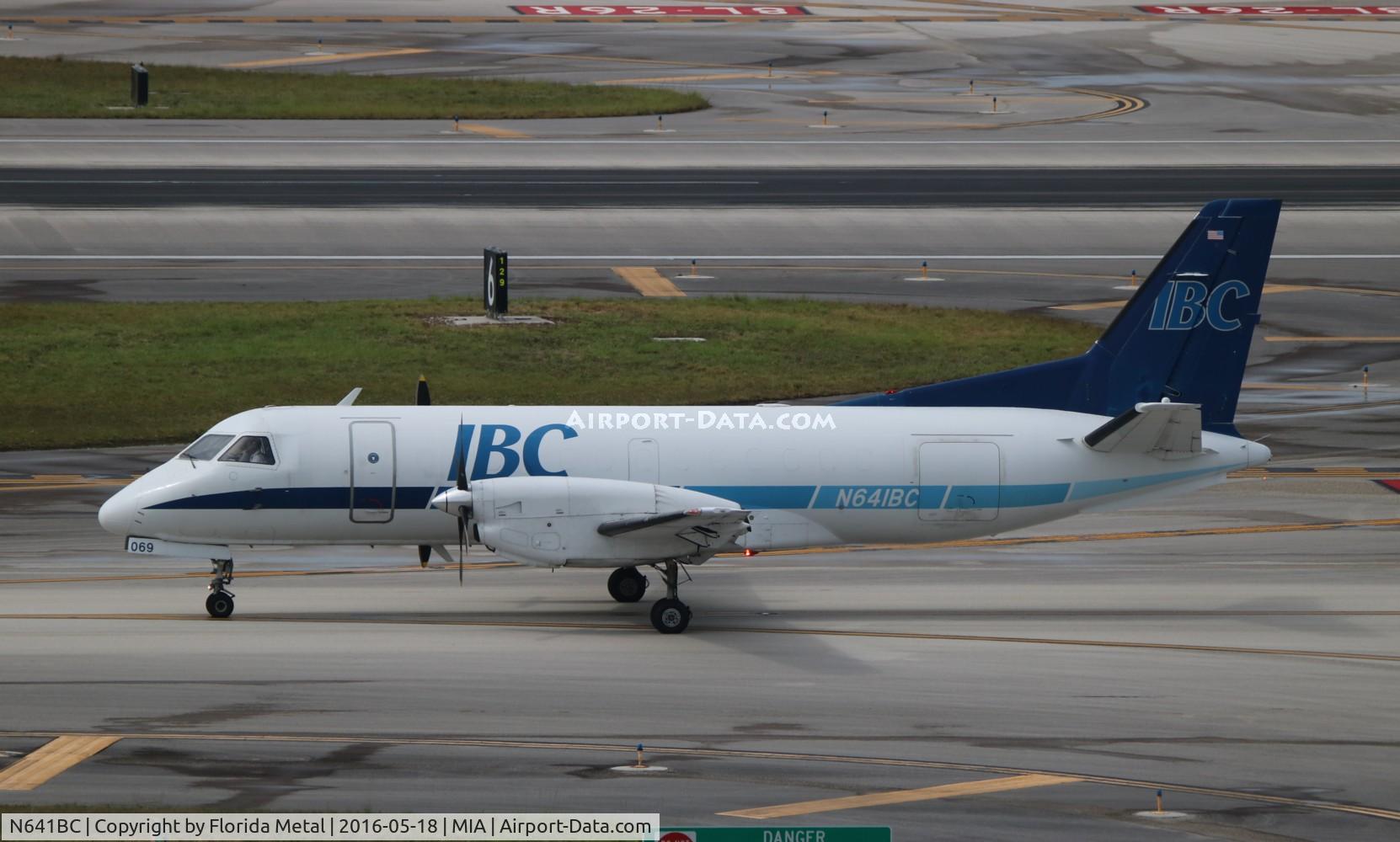 N641BC, 1966 Saab SF340A C/N 340A-069, IBC Saab 340