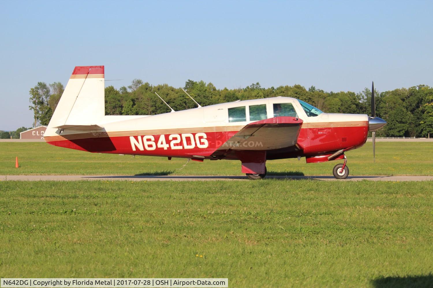 N642DG, 1966 Mooney M20F Executive C/N 670158, Mooney M20F