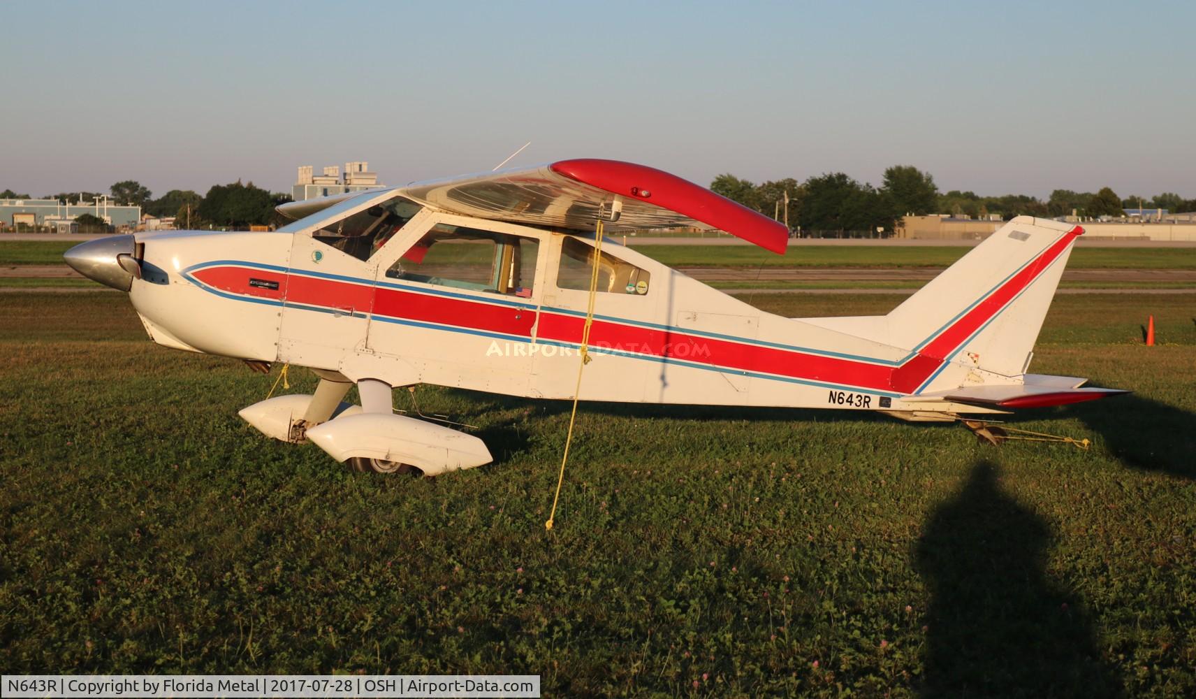 N643R, 1978 Bede BD-4 C/N 643, Bede BD-4