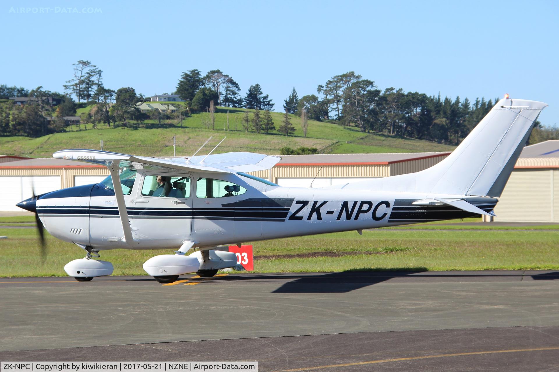 ZK-NPC, Cessna 182R Skylane C/N 18268096, At NZNE