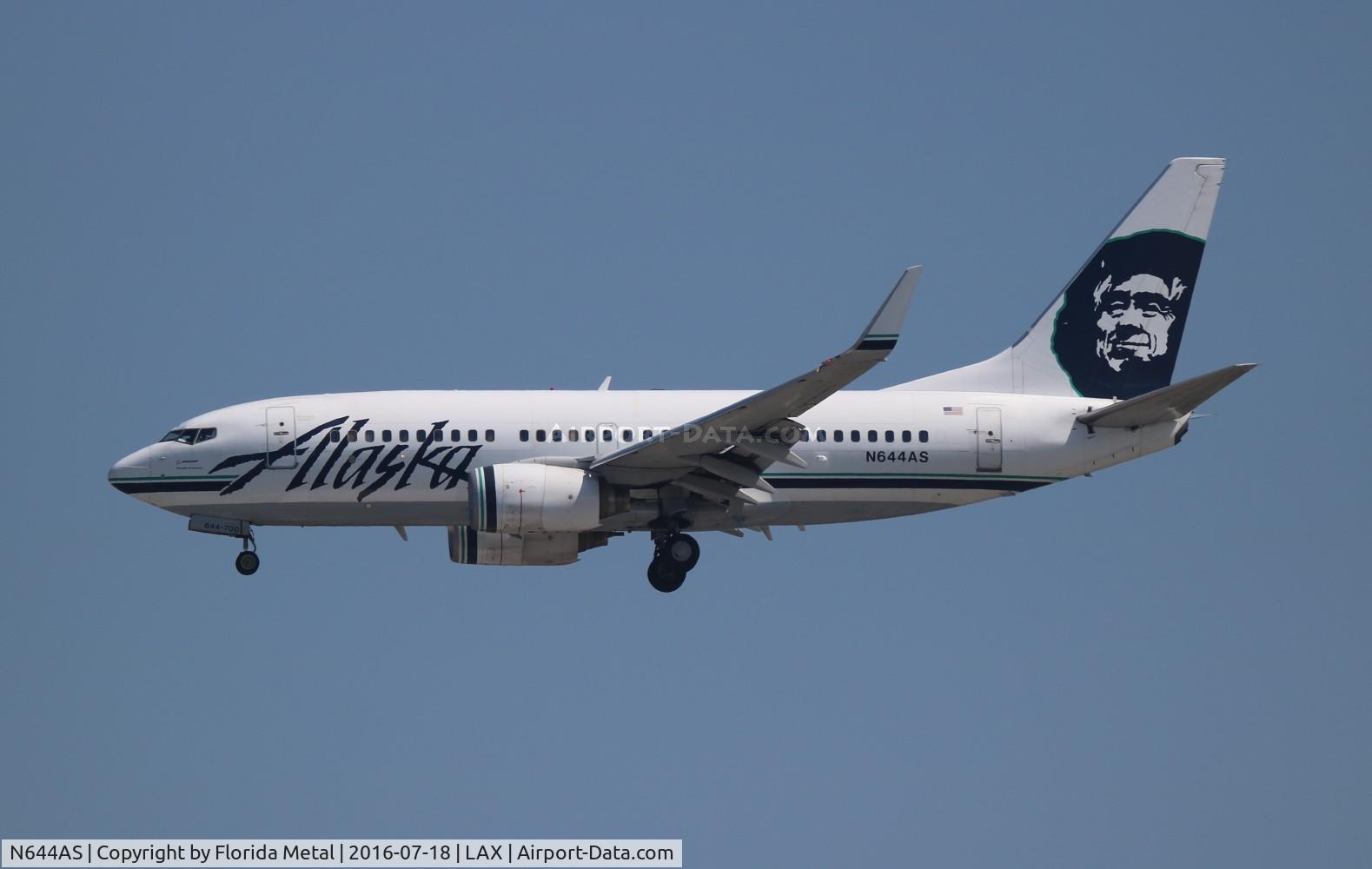 N644AS, 2003 Boeing 737-790 C/N 30795, Alaska