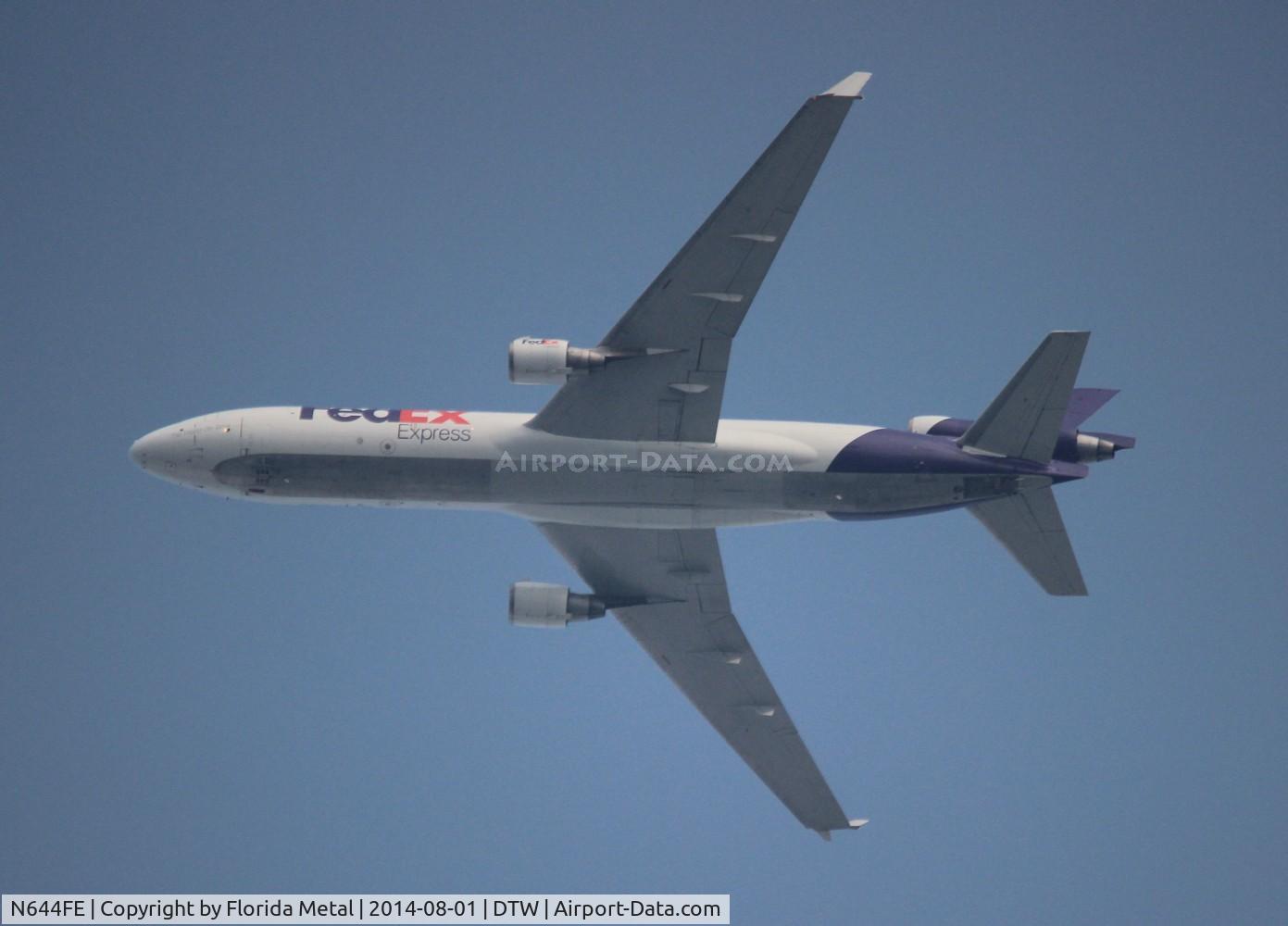 N644FE, McDonnell Douglas MD-11F C/N 48444, Fed Ex