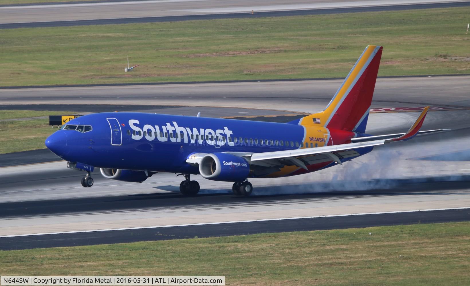N644SW, 1997 Boeing 737-3H4 C/N 28329, Southwest