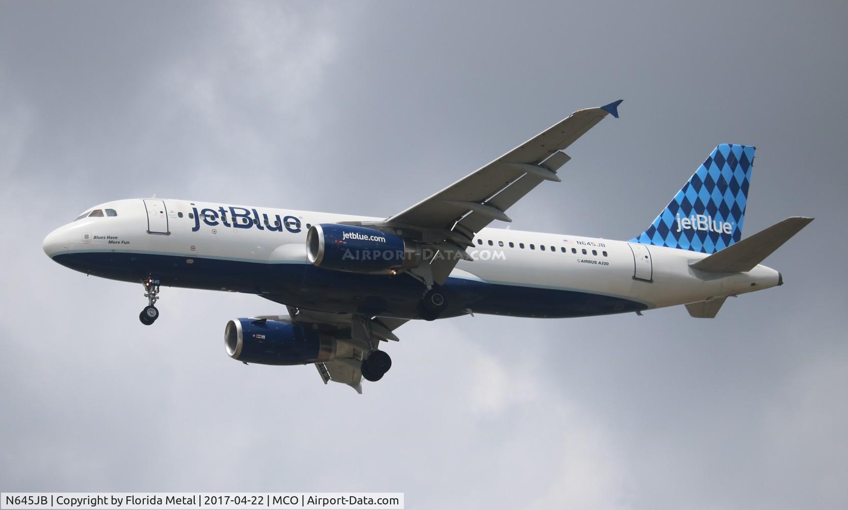 N645JB, 2006 Airbus A320-232 C/N 2900, Jet Blue