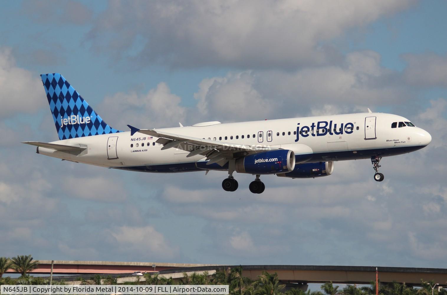 N645JB, 2006 Airbus A320-232 C/N 2900, Jet Blue